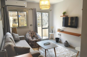 Sunny Haven 1BR Apartment near Cairo Airport